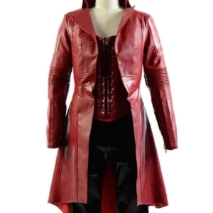 Captain America Civil War Scarlet Witch Coat Costume