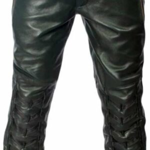 Arrow S2 Stephen Amell (Oliver Queen) Black Leather Pants