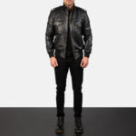 Cleanskin Sean Bean (Ewan) Black Leather Jacket