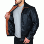 Quantum Break Game Jack Joyce Distressed Leather Jacket