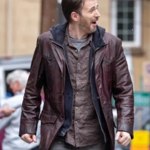 Central Intelligence Aaron Paul Leather Jacket