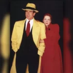 Dick Tracy Warren Beatty Yellow Trench Coat 6