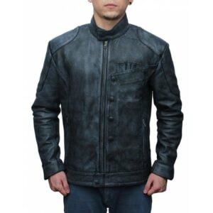 Star Wars Fighter Blouson Leather Jacket