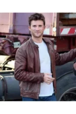 Andrew Overdrive Film Scott Eastwood Leather Jacket 2