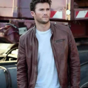 Andrew Overdrive Film Scott Eastwood Leather Jacket