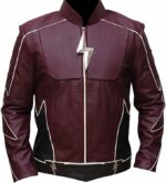 The Flash Jay Garrick Cosplay Leather Jacket
