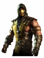 Legendary Scorpion Mortal Kombat X Leather Vest 3