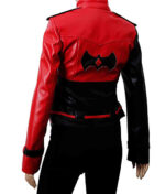 Red Injustice 2 Harley Quinn Cosplay Jacket