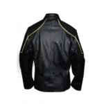 Motorcycle Black and Yellow Jacket