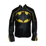 Motorcycle X Batman Black and Yellow Jacket