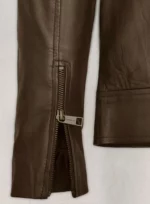 Ani Bezzerides Brown Leather Jacket