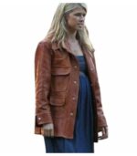American Made Lucy Seal Sarah Wright Brown Jacket