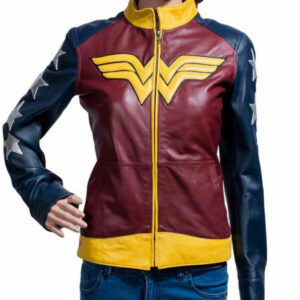 Diana Prince Wonder Woman Leather Jacket