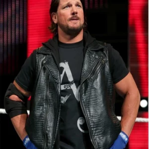 WWE Allen Neal Jone Leather Vest