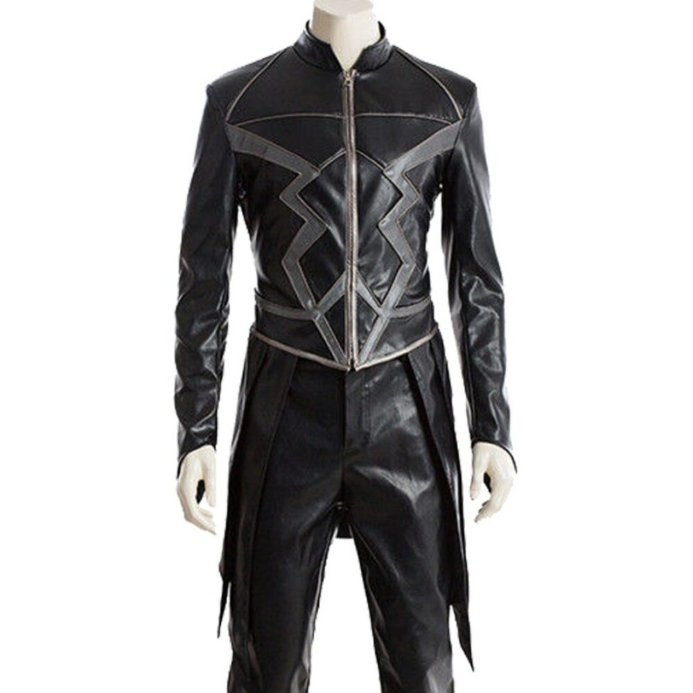Black Bolt Inhumans Leather Costume
