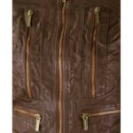 Chandler Beauty And The Beast Brown Leather Jacket