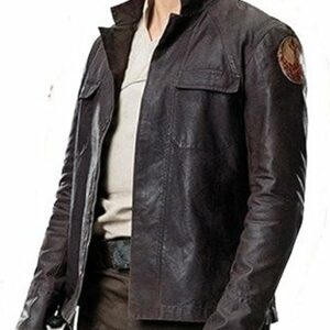 Star Wars Poe Dameron (Oscar Isaac) The Last Jedi Leather Jacket