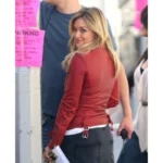 Younger Hilary Duff Kelsey Peters Leather Red Jacket