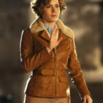 Amelia Earhart Fur Collar Jacket