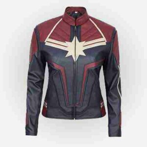 Captain Marvel Carol Danvers 2019 Leather Costume