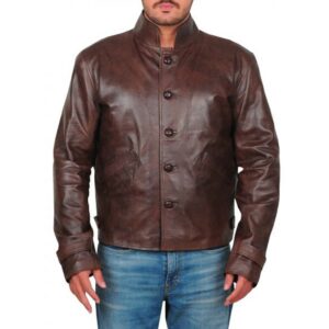 Damnation Marshall-Green Creeley Turner Logan Brown Leather Jacket