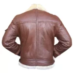 b3 shearling world war 2 leather jacket