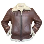 b3 sheepskin bomber jacket