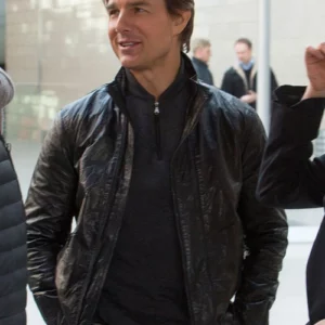 Mission Impossible Rogue Nation Cruise Tokyo Leather Jacket