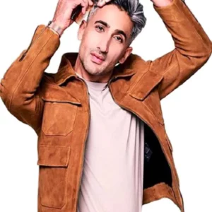 Tan France Queer Eye Leather Jacket