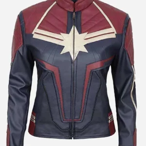 Carol Danvers Captain Marvel Costume Womens Leather Jacket