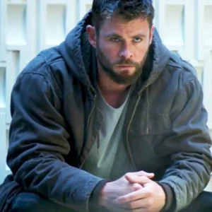 Avengers Endgame Chris Hemsworth Thor Grey Cotton Hoodie