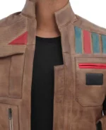 John Boyega Star Wars Finn Leather Vest