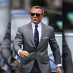 James Bond No Time To Die Grey Suit