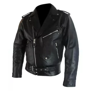 Men Brando Leather Jacket