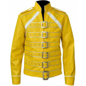Freddie Mercury Wembley Queen Yellow Jacket