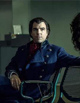 Zachary Quinto NOS4A2 Wool Coat