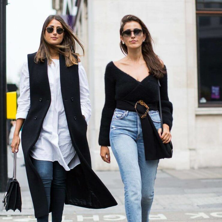 Long Sleeves Trail Down the Runway and Street
