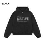 For The Culture Crystal Black Hoodie