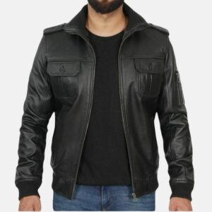 Trucker Leather Jacket