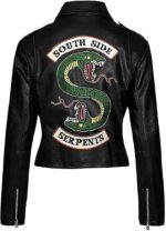 Riverdale Southside Serpents Jughead Jones Cole Sprouse Women Leather Jacket