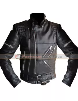 Hein Gericke Live Eagle Riding Black Brando Leather Jacket