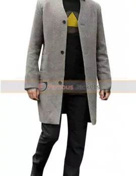 Dan Stevens David Haller Legion Grey Wool Coat