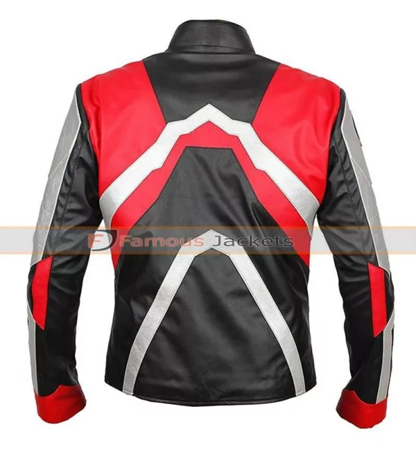 Avengers Endgame Quantum Realm Biker Leather Jacket