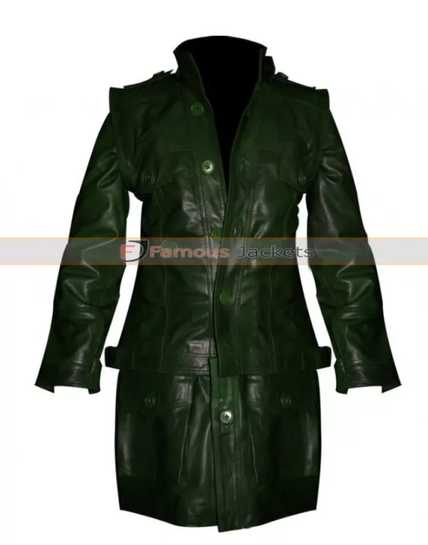 Green Trench Coat For Men