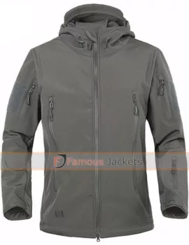 Men’s Military Softshell Camouflage Outdoor Coat