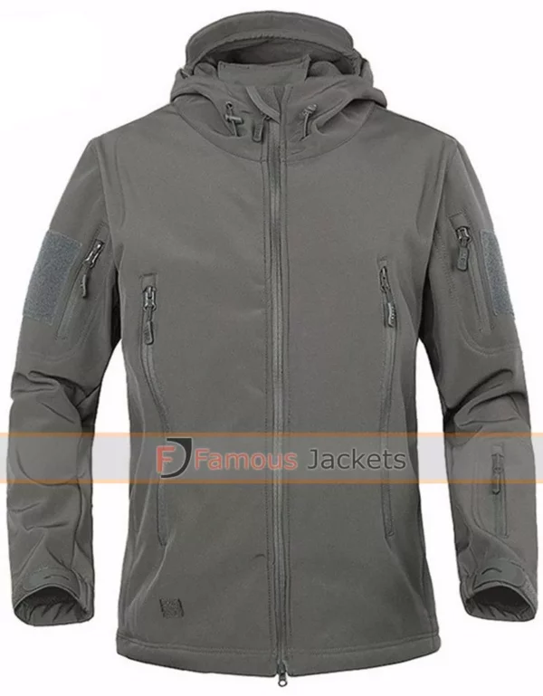Men's Military Softshell Camouflage Outdoor Coat