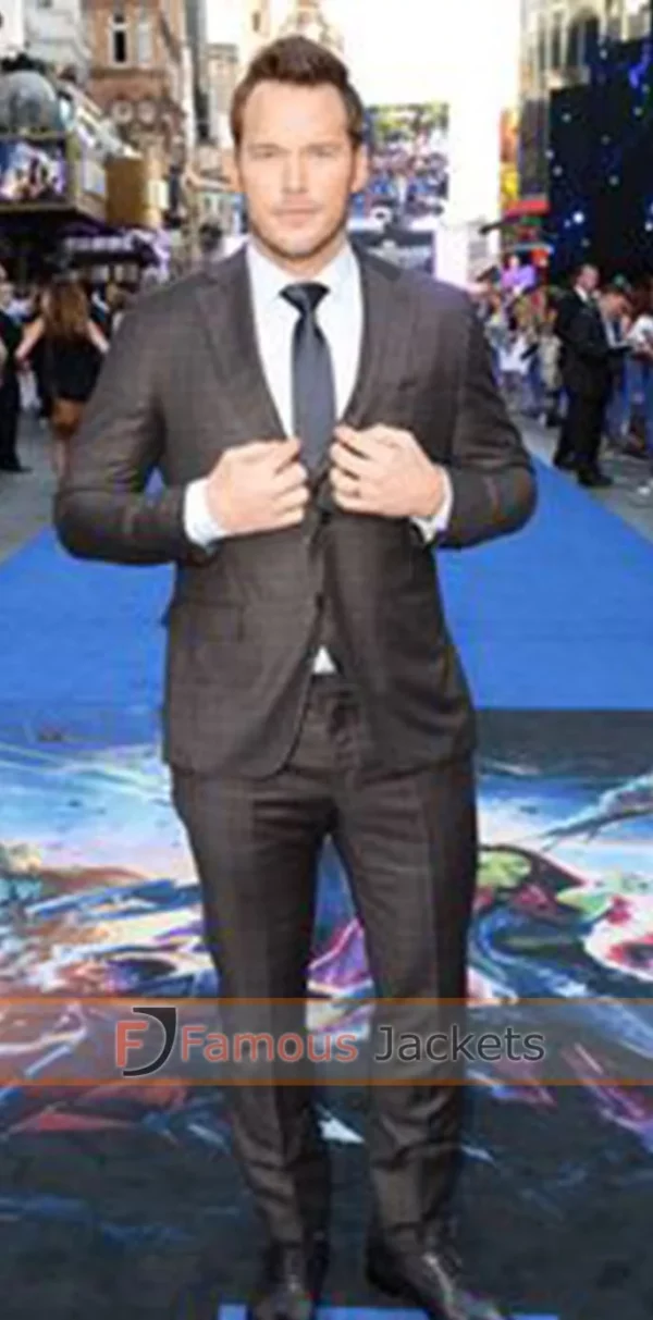 Chris Pratt Guardians of the Galaxy Premiere Suit