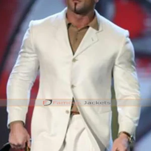 WWE Dave Batista White Suit