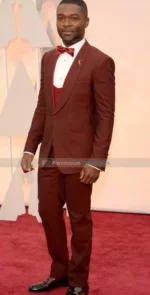 David Oyelowo Oscars 2015 Red Suit