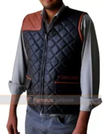 The Walking Dead Governor David Morrissey Quilted Leather Vest